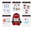 Emergency Survival Kit 72 Hour – 1 Person Disaster Preparedness Supplies