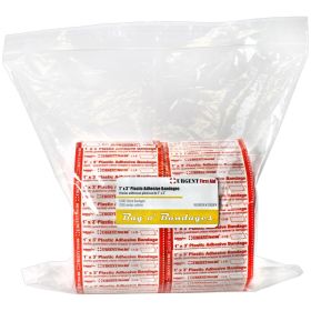 1,000 Adhesive Bandages, 1" x 3" Plastic Strips – Bulk First Aid Bandages