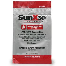 300 Sunscreen Lotion Packets – SPF 30+ Broad Spectrum UVA/UVB Protection