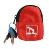 CPR Red Beltloop Keychain Kit w/ Faceshield, Gloves & Wipes