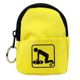 CPR Yellow Beltloop Keychain Kit w/ Faceshield, Gloves & Wipes