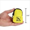 CPR Yellow Beltloop Keychain Kit w/ Faceshield, Gloves & Wipes
