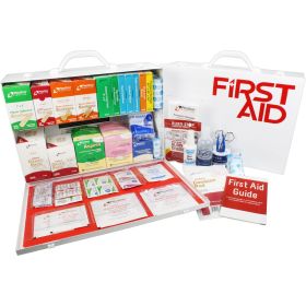 2-Shelf ANSI Class A First Aid Cabinet – 557 Piece Kit