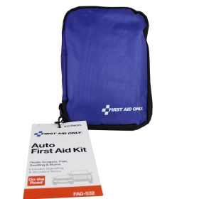 Auto First Aid Kit – 104-Piece Softsided Emergency Vehicle Kit
