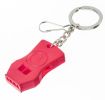 2-Piece 115dB Pealess Safety Whistle with Keychain