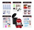 3 Person Comfort Survival Kit, Bucket and Lid