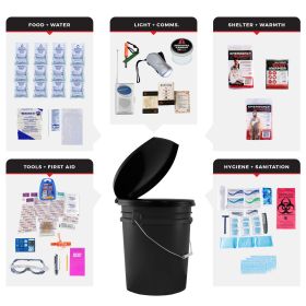 Deluxe Emergency Survival Kit – Complete 72-Hour Preparedness