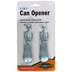 3-way Can Opener, 2-Pack