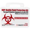 BBP / Bodily Fluid Protection Kit with Bonus 6 piece CPR kit