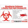 22 Piece Bodily Fluid Clean Up Pack | BBP Spill Kit – URG-3651