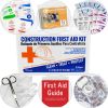 Bilingual OSHA Contractors First Aid Kit for up to 10 People, 97 pieces