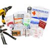 Bilingual OSHA Contractors First Aid Kit for up to 25 People, 180 pieces