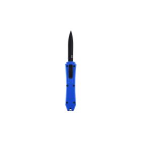 Xkarve Spear Point OTF Automatic Knife | Compact Dual‑Action EDC (Color: Blue)