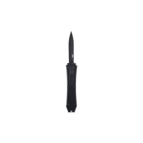 Xkarve Spear Point OTF Automatic Knife | Compact Dual‑Action EDC (Color: Black)